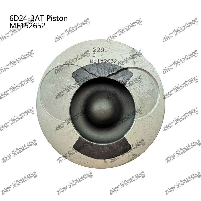 6D24-3AT اتاق پیستون موتور اندازه 66mm 3.3Kx3x4mm ME152652 برای قطعات معدنی موتور Mitsubishi