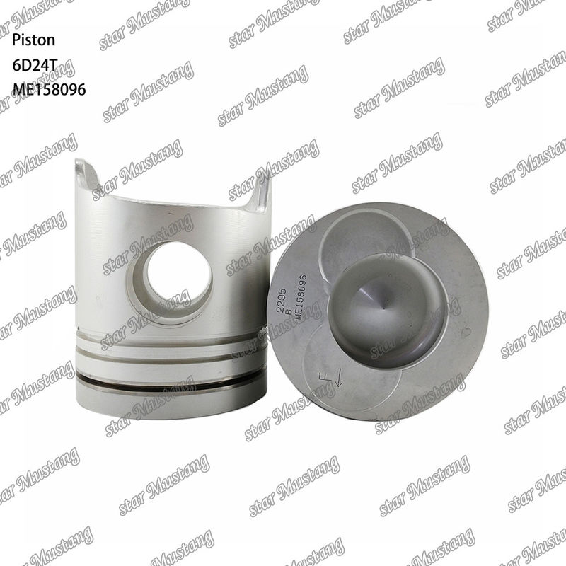 6D24T اتاق پیستون موتور اندازه 69mm 3.3Kx3x4mm ME158096 برای قطعات معدنی موتور Mitsubishi