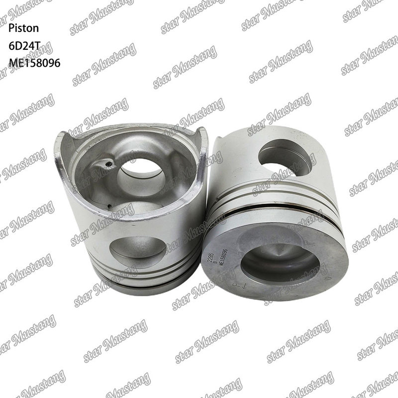 6D24T اتاق پیستون موتور اندازه 69mm 3.3Kx3x4mm ME158096 برای قطعات معدنی موتور Mitsubishi