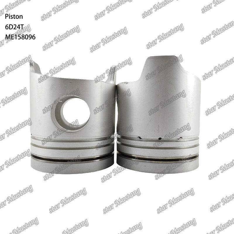 6D24T اتاق پیستون موتور اندازه 69mm 3.3Kx3x4mm ME158096 برای قطعات معدنی موتور Mitsubishi