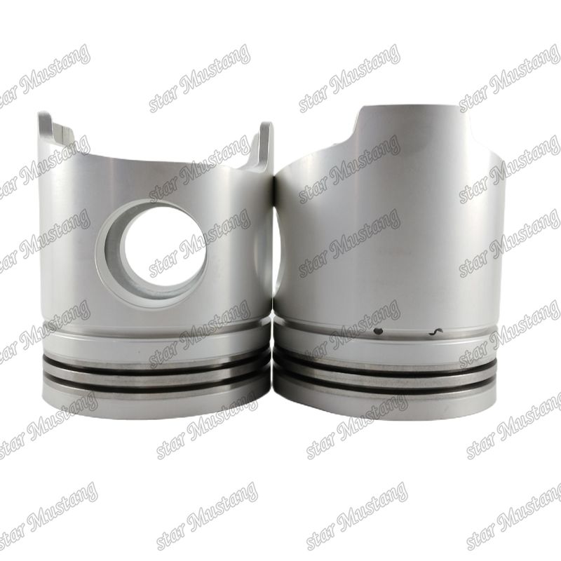 6D40 اتاق پیستون موتور اندازه 72mm ME121199 ME121778 برای قطعات معدنی موتور Mitsubishi