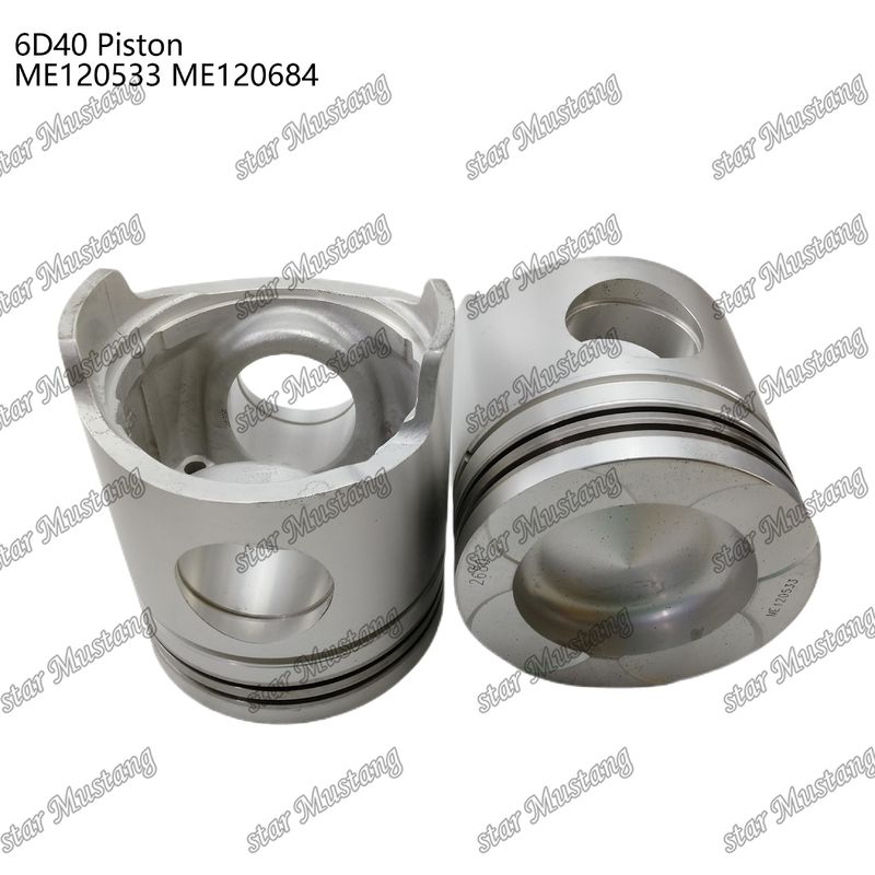 6D40 موتور پستن اتاق اندازه 90mm ME120533 ME120684 برای قطعات معدنی موتور Mitsubishi