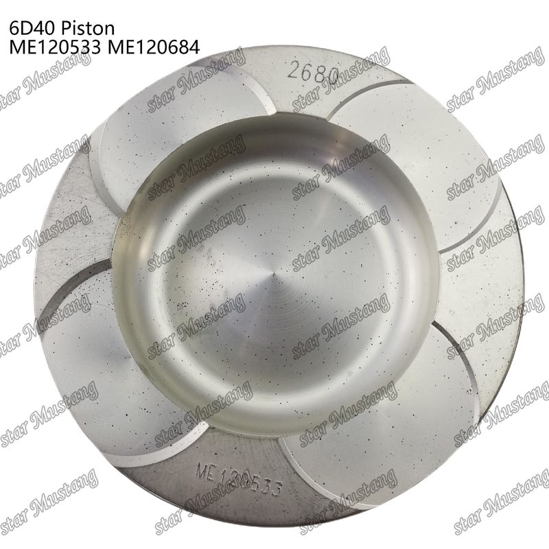 6D40 موتور پستن اتاق اندازه 90mm ME120533 ME120684 برای قطعات معدنی موتور Mitsubishi