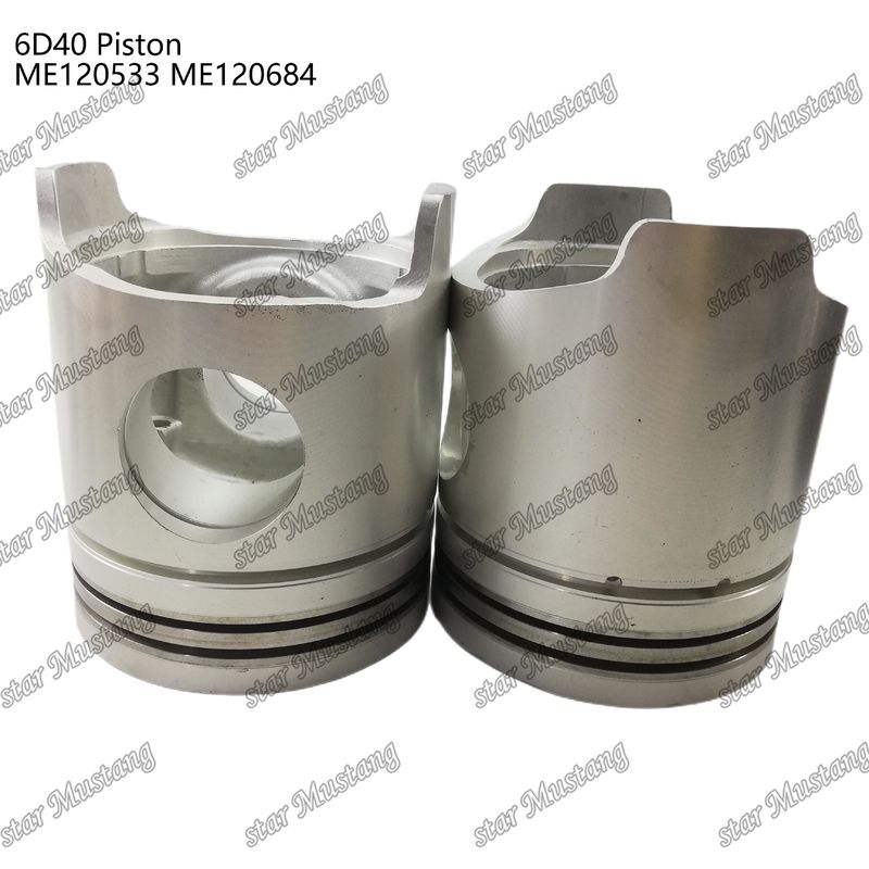 6D40 موتور پستن اتاق اندازه 90mm ME120533 ME120684 برای قطعات معدنی موتور Mitsubishi
