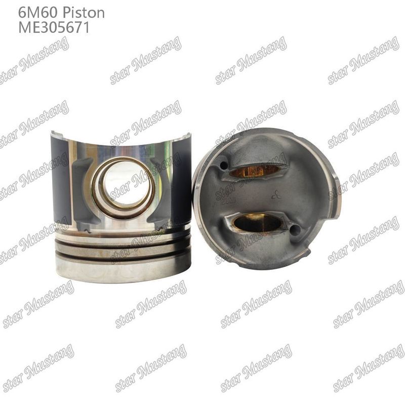 6M60 موتور پستن اتاق اندازه 79mm ME305671 برای قطعات معدنی موتور Mitsubishi