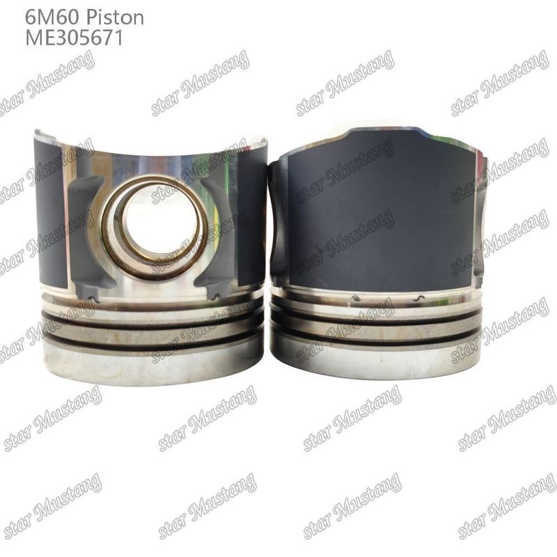 6M60 موتور پستن اتاق اندازه 79mm ME305671 برای قطعات معدنی موتور Mitsubishi