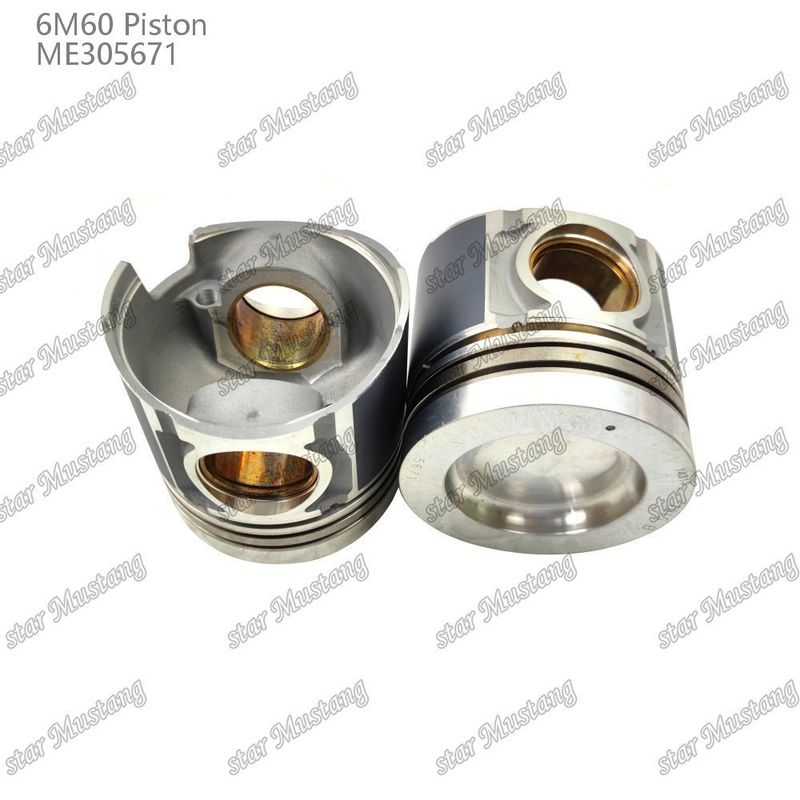 6M60 موتور پستن اتاق اندازه 79mm ME305671 برای قطعات معدنی موتور Mitsubishi