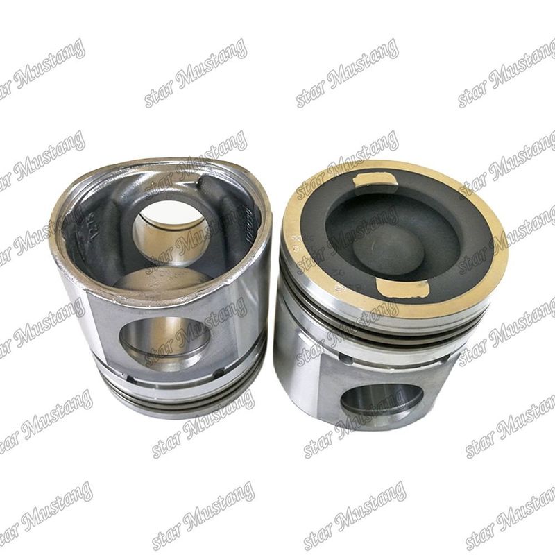 پیستون QSB5.9 تزریق الکتریکی 3948465 اتاق احتراق 61mm برای قطعات تعمیر موتور دیزل کامینز
