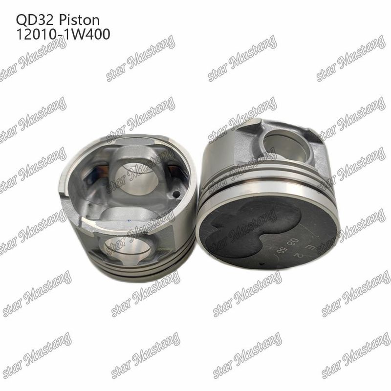 پیستون موتور QD32 با گالری روغن 12010-1W400 برای قطعات یدکی موتور میتسوبیشی