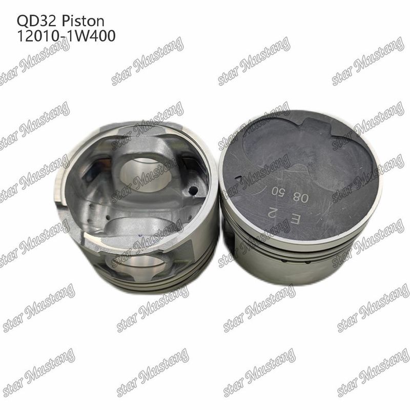 پیستون موتور QD32 با گالری روغن 12010-1W400 برای قطعات یدکی موتور میتسوبیشی