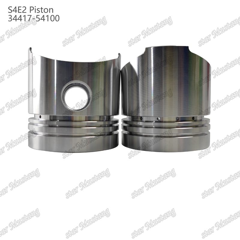 S4E2 موتور پیستون ارتفاع 98mm قطر 98mm سوراخ پین 28mm 34417-54100 برای قطعات معدنی موتور Mitsubishi