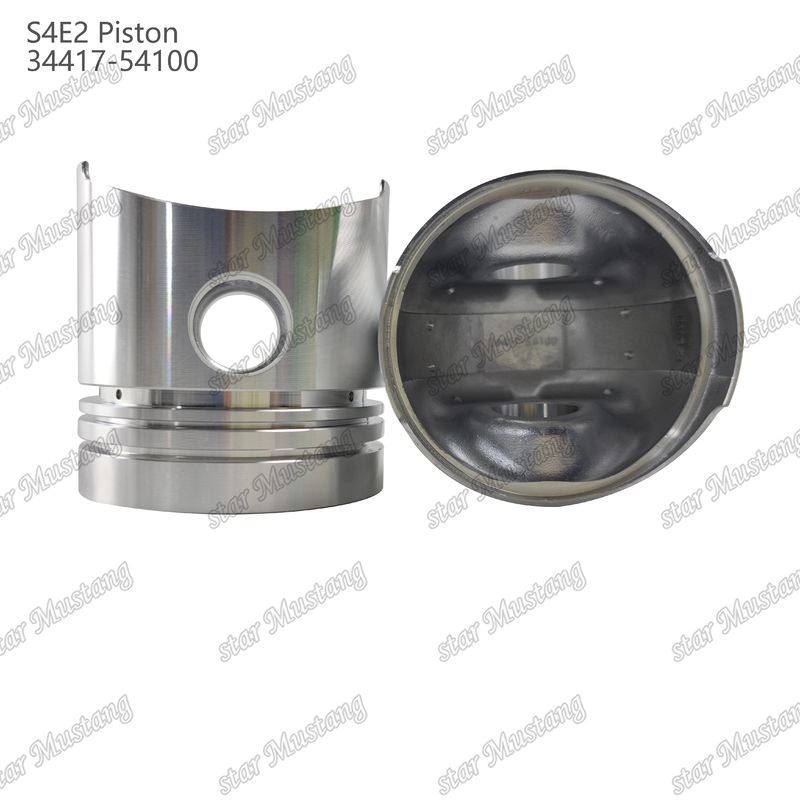 S4E2 موتور پیستون ارتفاع 98mm قطر 98mm سوراخ پین 28mm 34417-54100 برای قطعات معدنی موتور Mitsubishi