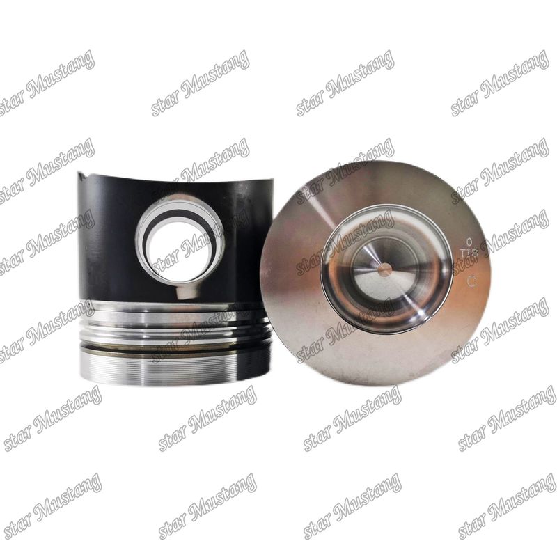 پیستون D2848 DV15 بدون علامت شیر 65.02501-0774 برای قطعات تعمیر موتور دیزل Doosan