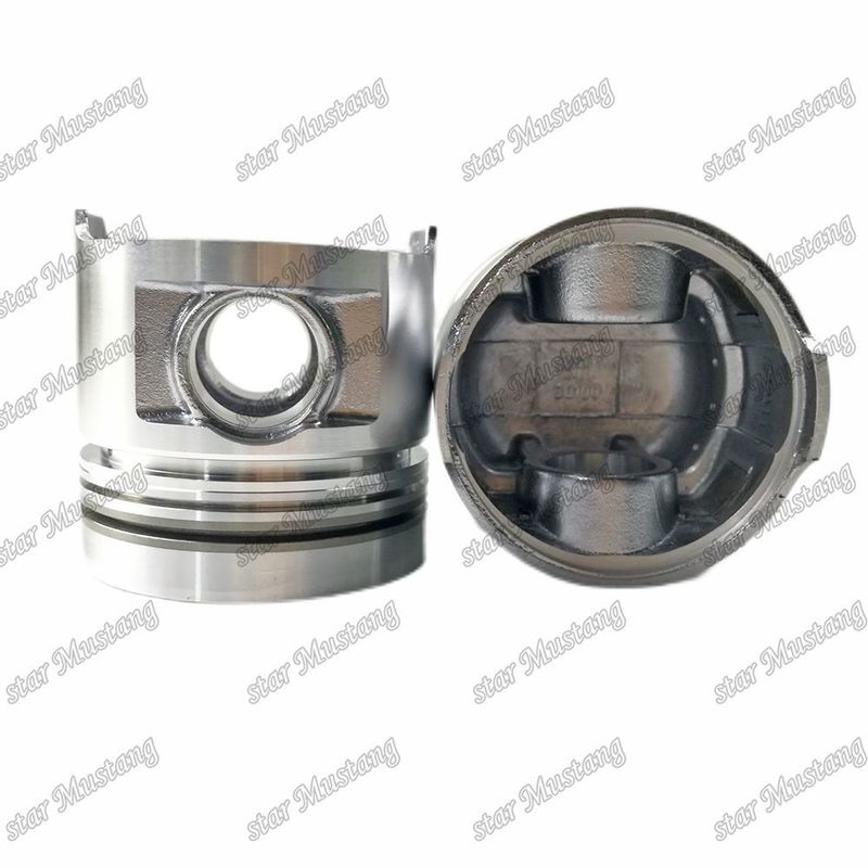 S4S S6S 3044C پیستون موتور C3.4 با حلقه روغن Alfin 4.5mm 32A17-00100 برای قطعات معدنی موتور Mitsubishi
