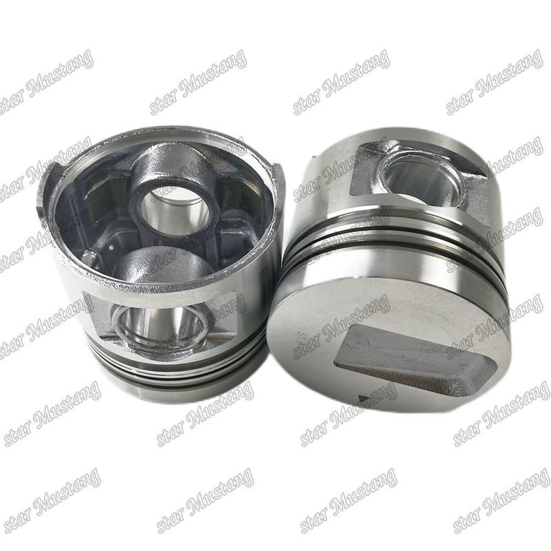 S4S S6S 3044C پیستون موتور C3.4 با حلقه روغن Alfin 4.5mm 32A17-00100 برای قطعات معدنی موتور Mitsubishi