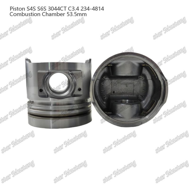 S4S S6S 3044CT C3.4 موتور پیستون آلفین اتاق اندازه 53.5mm حلقه روغن 4.5mm 234-4814 برای قطعات معدنی موتور Mitsubishi