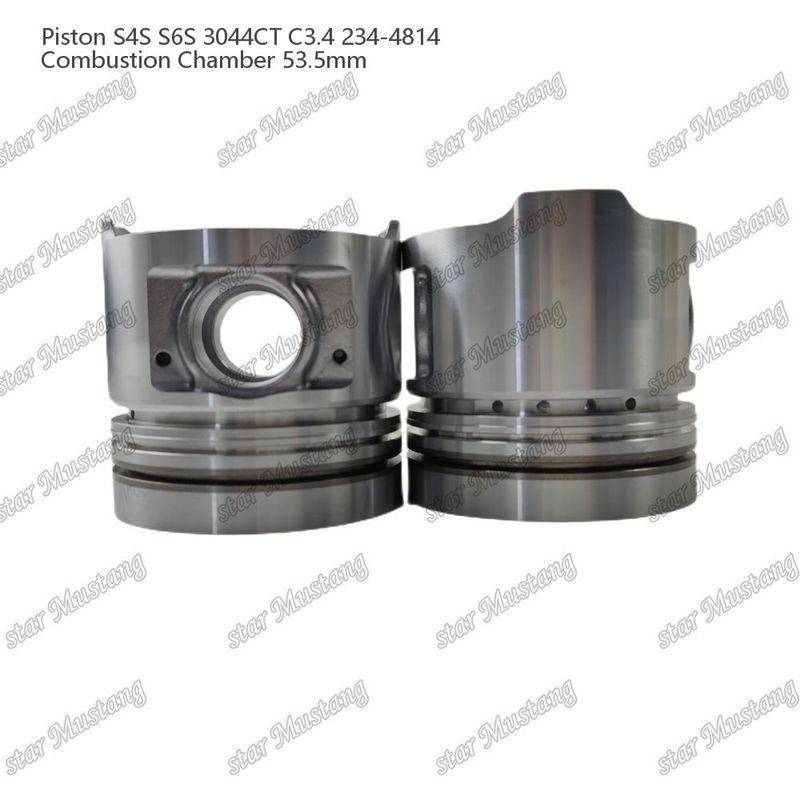 S4S S6S 3044CT C3.4 موتور پیستون آلفین اتاق اندازه 53.5mm حلقه روغن 4.5mm 234-4814 برای قطعات معدنی موتور Mitsubishi