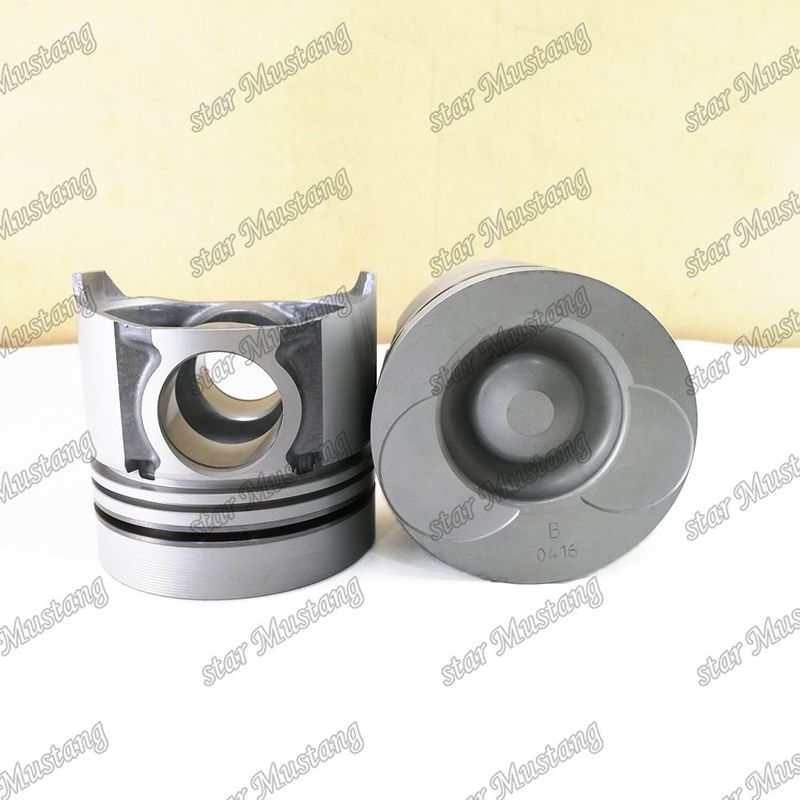 پیستون DB58 DH220-7 بدون شکاف 36mm سوراخ پین اتاق احتراق 56mm 65.02501-0416 برای Doosan