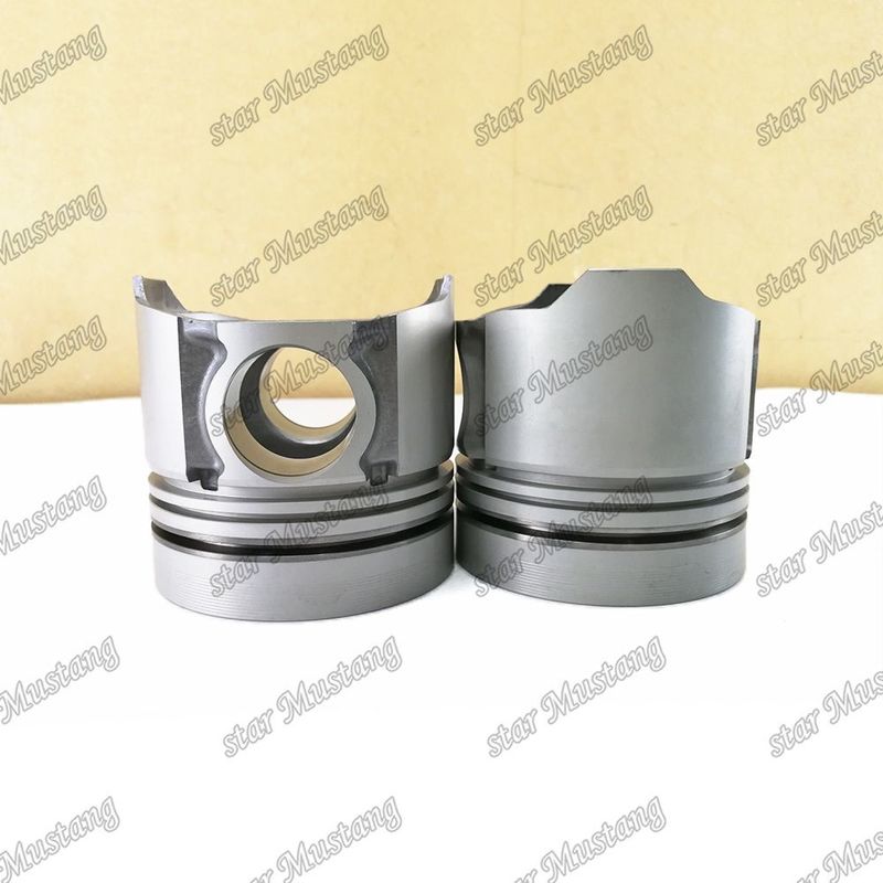 پیستون DB58 DH220-7 بدون شکاف 36mm سوراخ پین اتاق احتراق 56mm 65.02501-0416 برای Doosan