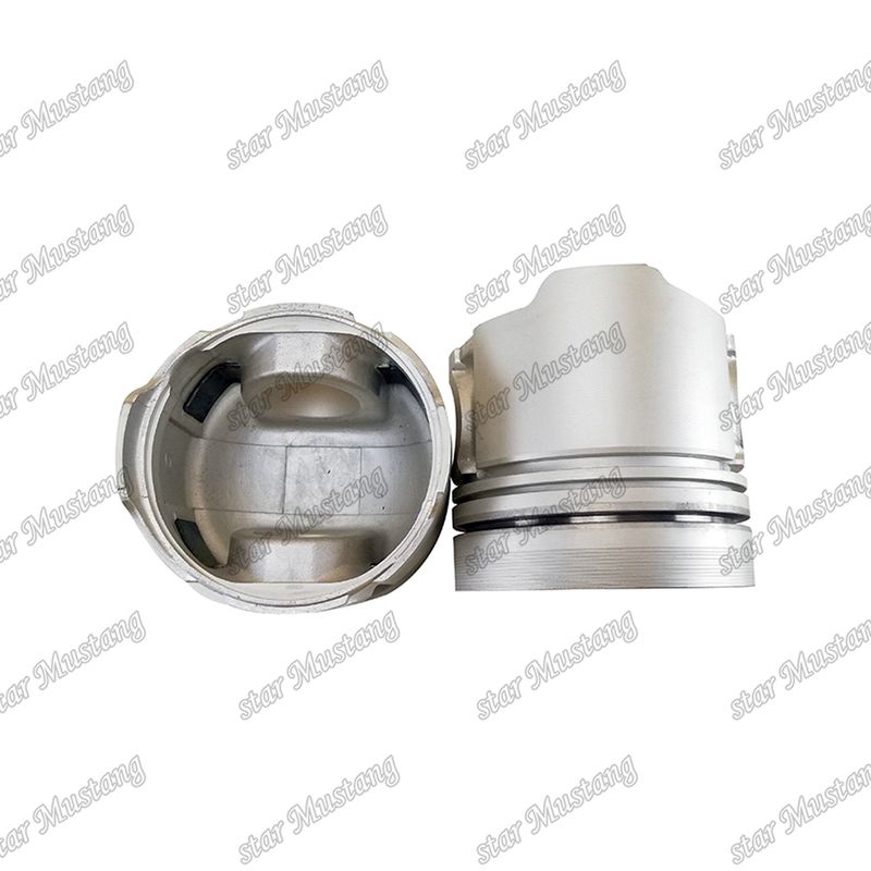 پیستون DB58 پایین گرد 35mm سوراخ پین اتاق احتراق 54mm 65.02501-0195 برای قطعات تعمیر موتور دیزل Doosan