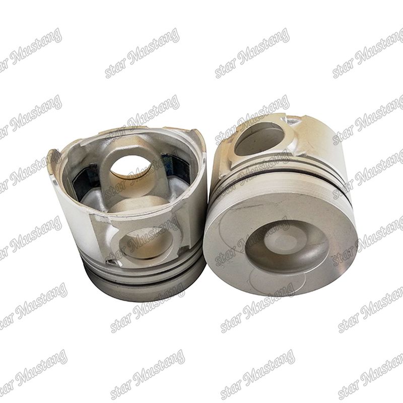 پیستون DB58 پایین گرد 35mm سوراخ پین اتاق احتراق 54mm 65.02501-0195 برای قطعات تعمیر موتور دیزل Doosan