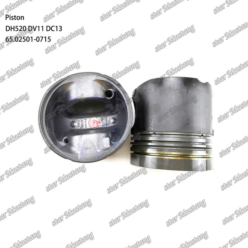 پیستون DH520 DV11 DC13 65.02501-0715 برای قطعات تعمیر موتور دیزل دوسان