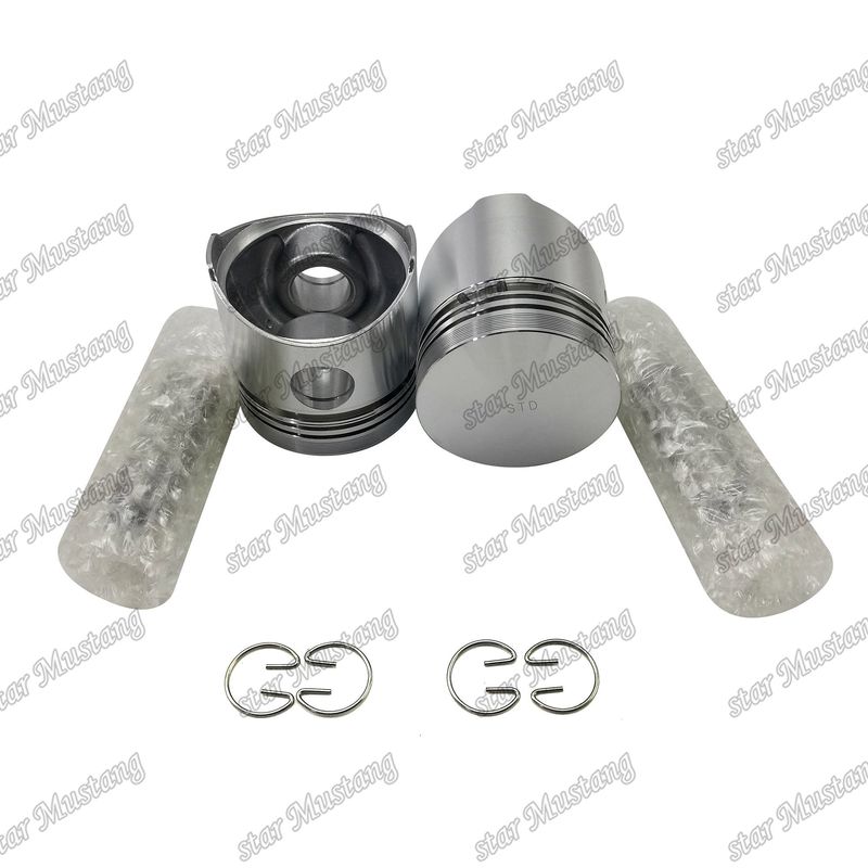 پیستون 3D75-1 3T75 3T75HL پایین مسطح 121500-22090 YM121500-22090 برای قطعات تعمیر موتور دیزل یانمار