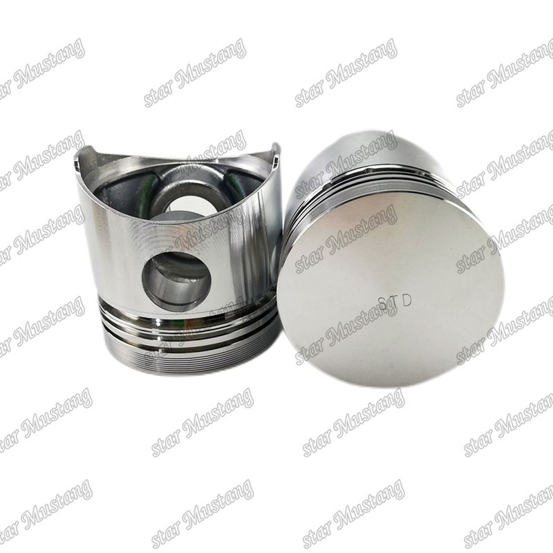 پیستون 3D75-1 3T75 3T75HL پایین مسطح 121500-22090 YM121500-22090 برای قطعات تعمیر موتور دیزل یانمار