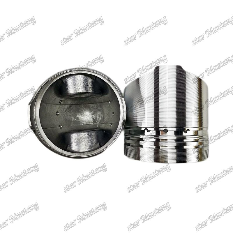 پیستون 3D75-1 3T75 3T75HL پایین مسطح 121500-22090 YM121500-22090 برای قطعات تعمیر موتور دیزل یانمار