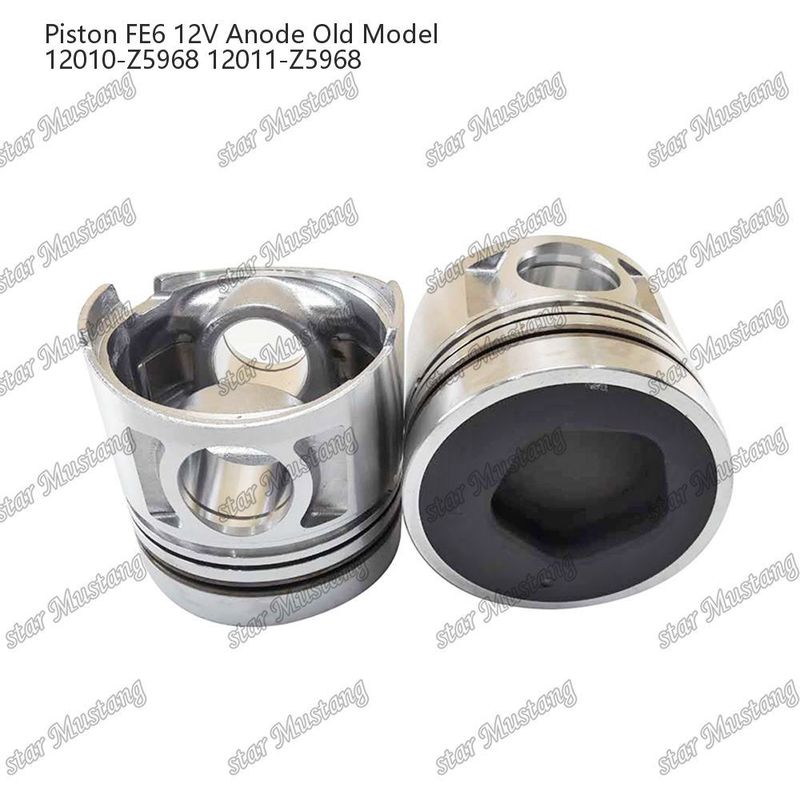 FE6 موتور پیستون 12 دریچه 12010-Z5968 12011-Z5968 برای قطعات معدنی موتور نیسان