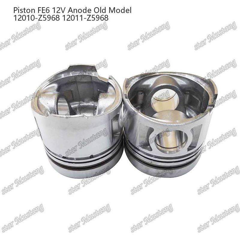 FE6 موتور پیستون 12 دریچه 12010-Z5968 12011-Z5968 برای قطعات معدنی موتور نیسان