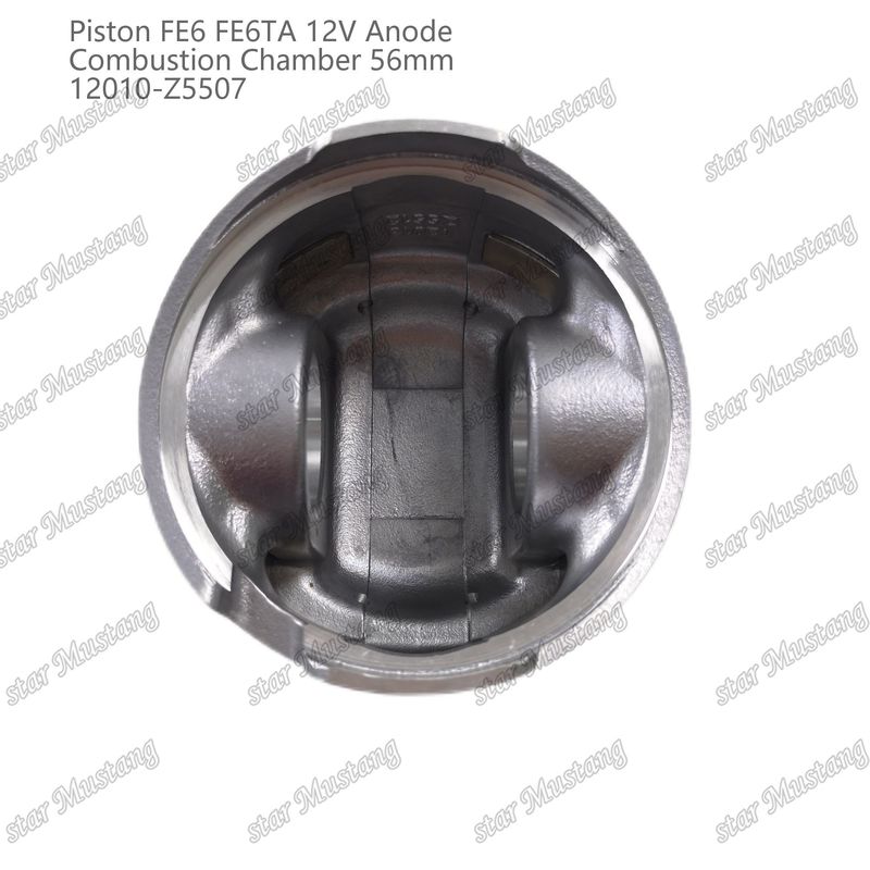 FE6 FE6TA موتور پیستون12V اتاق اندازه 56mm 2.5x2x4mm 12010-Z5507 برای قطعات معدنی موتور نیسان