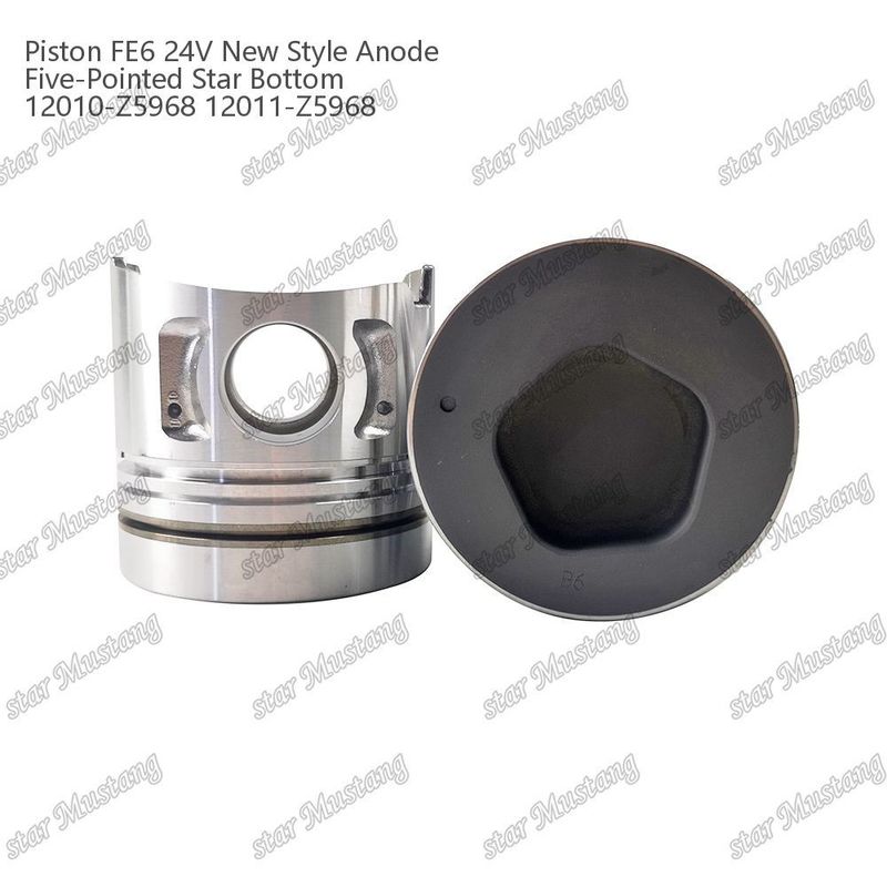 FE6T موتور پیستون 24V نوع جدید 2.5x2x4mm 12011-Z5776 12011-Z5506 12011-Z5968 برای قطعات معدنی موتور نیسان