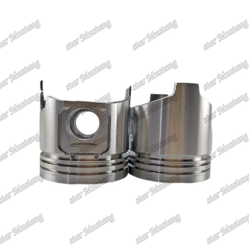 پیستون 3D84-5 3D84E-5 S3D84-5 PC30-2 WA30-5 41.3mm YM129004-22080 برای قطعات تعمیر موتور دیزل یانمار