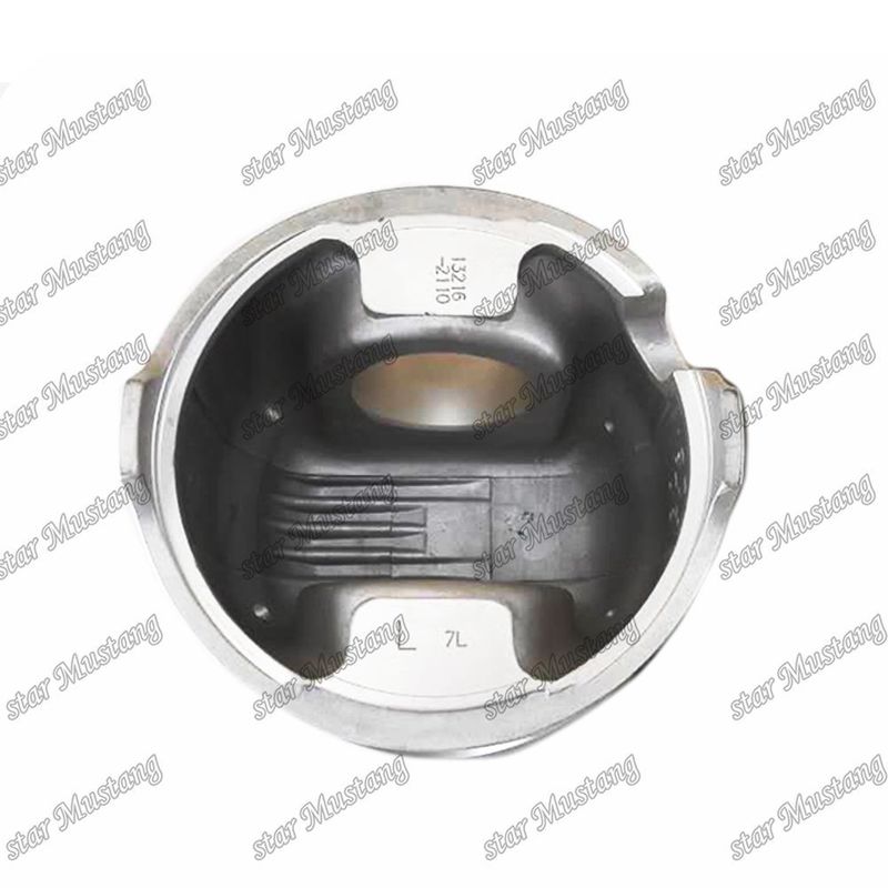 پیستون F17E-L 13216-2110 13211-2281 برای بخش های تعمیر موتور دیزل های Hino