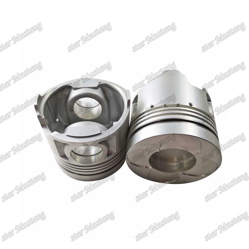 پیستون F20C-R پایین مسطح 13216-1263 برای بخش های تعمیر موتور دیزل های Hino