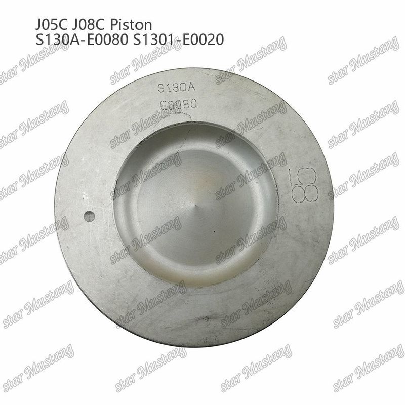 پیستون J05C J08C با آستین مس 65mm اتاق احتراق خنک کننده داخلی S130A-E0080 S1301-E0020 برای Hino
