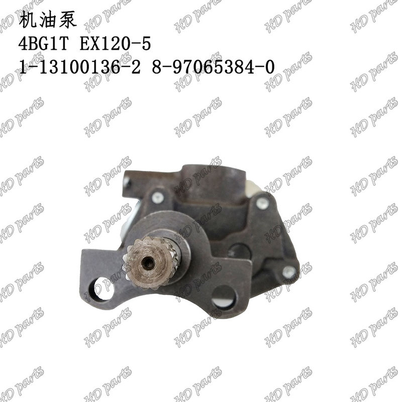 پمپ روغن 4BG1T EX100-5 EX120-5 EX130-5 EX150LC-5 1-13100136-2 8-97065384-0 برای قطعات معدنی موتور ایزوزو