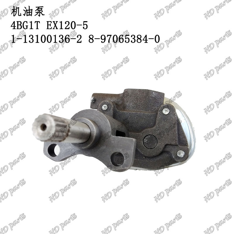 پمپ روغن 4BG1T EX100-5 EX120-5 EX130-5 EX150LC-5 1-13100136-2 8-97065384-0 برای قطعات معدنی موتور ایزوزو