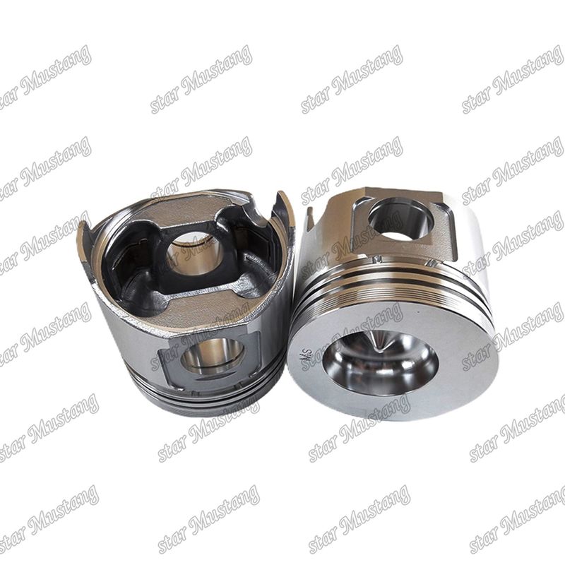 پیستون 4TNE84T ارتفاع 84mm اتاق احتراق اندازه 45mm 129002-22090 برای قطعات تعمیر موتور دیزل یانمار