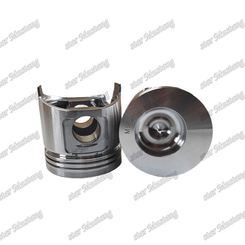 پیستون 4TNE84T ارتفاع 84mm اتاق احتراق اندازه 45mm 129002-22090 برای قطعات تعمیر موتور دیزل یانمار