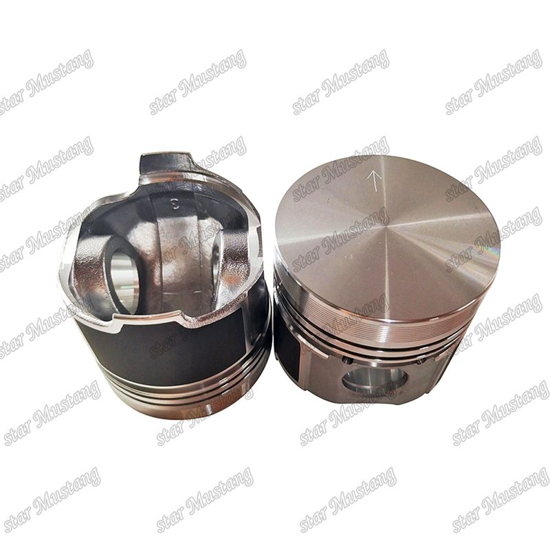 پیستون HD019 3TN75 119810-22080 YM119810-22080 کف صاف برای قطعات تعمیر موتور دیزل یانمار