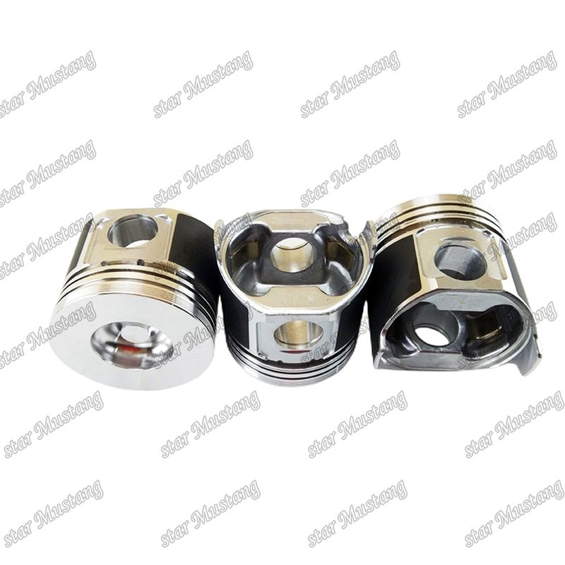 پیستون S4D84E-5 4TNV84 ارتفاع 84mm اتاق احتراق اندازه 41.3mm 129508-22080 برای قطعات تعمیر موتور دیزل یانمار