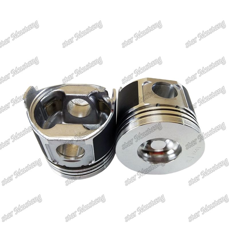 پیستون S4D84E-5 4TNV84 ارتفاع 84mm اتاق احتراق اندازه 41.3mm 129508-22080 برای قطعات تعمیر موتور دیزل یانمار