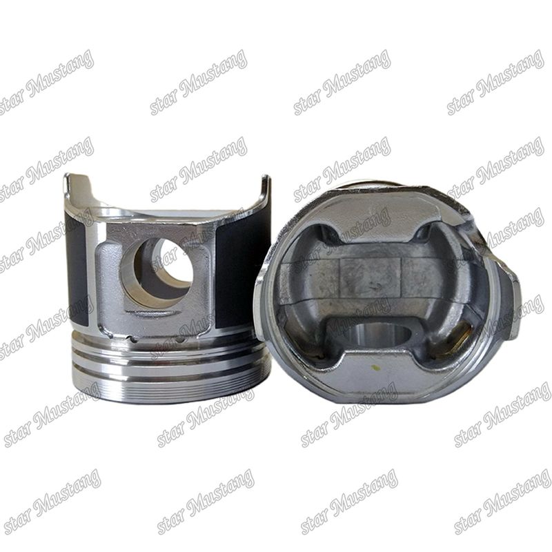 پیستون S4D84E-5 4TNV84 ارتفاع 84mm اتاق احتراق اندازه 41.3mm 129508-22080 برای قطعات تعمیر موتور دیزل یانمار