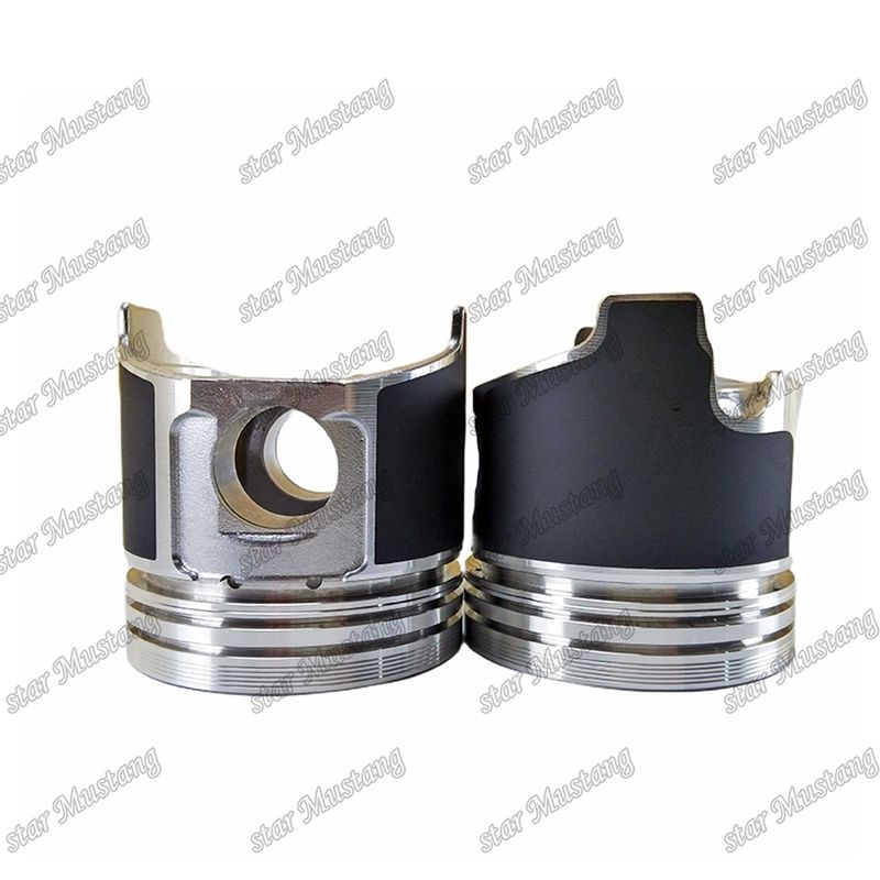 پیستون S4D84E-5 4TNV84 ارتفاع 84mm اتاق احتراق اندازه 41.3mm 129508-22080 برای قطعات تعمیر موتور دیزل یانمار