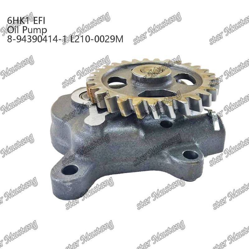 پمپ روغن 6HK1 EFI ZAX350 8-94390414-1 L210-0029M برای قطعات معدنی موتور ایزوزو