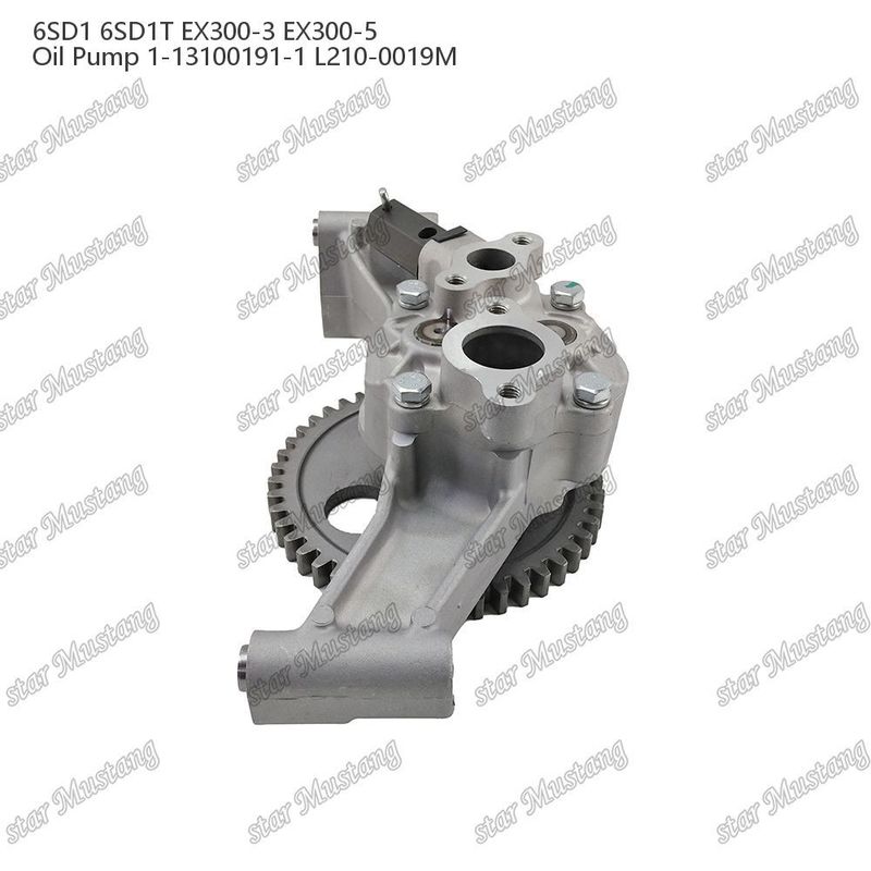 پمپ روغن 6SD1 6SD1T داخلی EX300-3 EX300-5 1-13100191-1 L210-0019M برای قطعات یدکی موتور ایسوزو