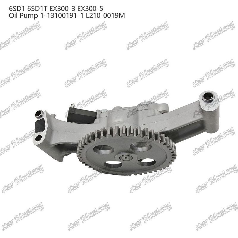 پمپ روغن 6SD1 6SD1T داخلی EX300-3 EX300-5 1-13100191-1 L210-0019M برای قطعات یدکی موتور ایسوزو