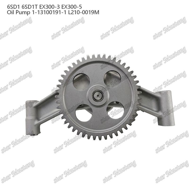 پمپ روغن 6SD1 6SD1T داخلی EX300-3 EX300-5 1-13100191-1 L210-0019M برای قطعات یدکی موتور ایسوزو